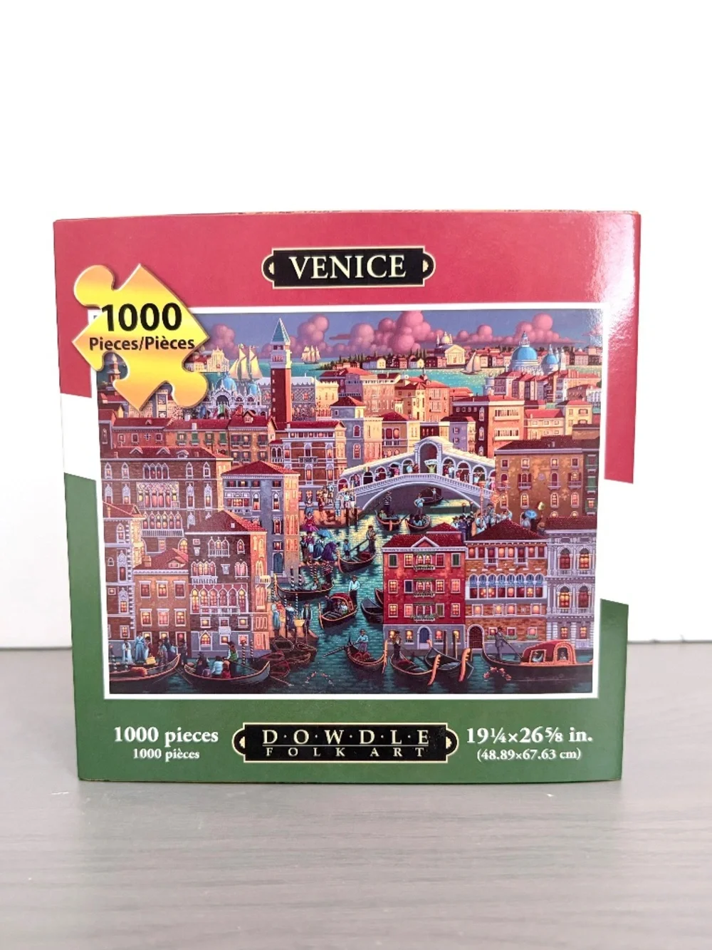1000 piece Dowdle Venice puzzle